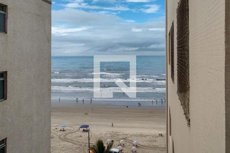 Vista Sala de apartamento para alugar com 1 quarto, 55m² em Guilhermina, Praia Grande