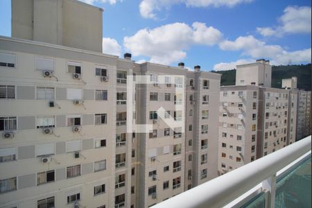 Sala - Vista de apartamento à venda com 2 quartos, 51m² em Morro Santana, Porto Alegre