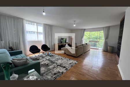 Sala de apartamento à venda com 3 quartos, 230m² em Jardim Paulista, São Paulo