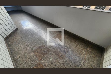 Varanda da Sala de apartamento para alugar com 4 quartos, 168m² em Boqueirão, Santos