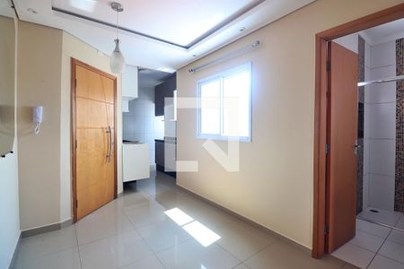 Sala de apartamento à venda com 2 quartos, 80m² em Vila Curuçá, Santo André