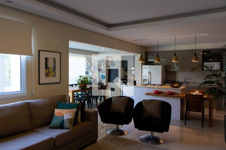 SALA de apartamento à venda com 3 quartos, 130m² em Taquaral, Campinas