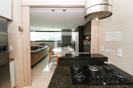 Cozinha  de apartamento à venda com 3 quartos, 104m² em Luxemburgo, Belo Horizonte