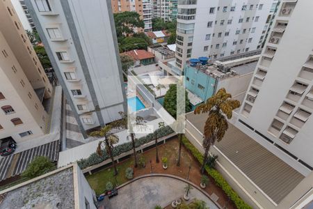 Vista de kitnet/studio à venda com 1 quarto, 27m² em Indianópolis, São Paulo