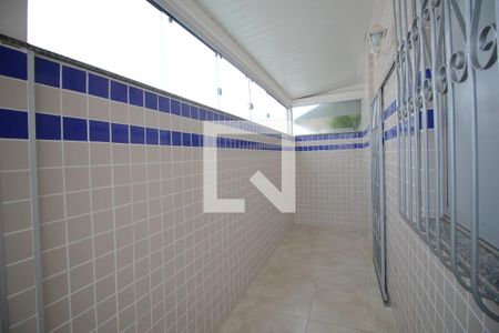 Varanda coberta da Sala de apartamento à venda com 3 quartos, 110m² em Renascença, Belo Horizonte