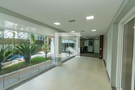 Varanda Sala  de casa de condomínio à venda com 4 quartos, 490m² em Sítios de Recreio Gramado, Campinas