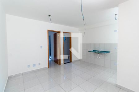 Sala/Cozinha de apartamento para alugar com 1 quarto, 33m² em Vila Buenos Aires, São Paulo