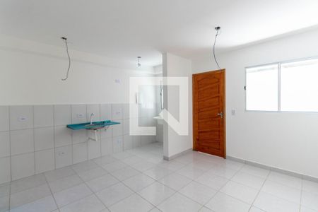 Sala/Cozinha de apartamento para alugar com 1 quarto, 33m² em Vila Buenos Aires, São Paulo