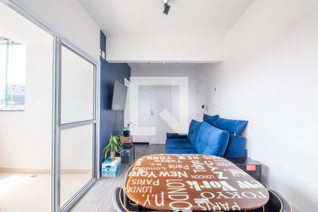 Sala de apartamento para alugar com 1 quarto, 39m² em Vila Osasco, Osasco