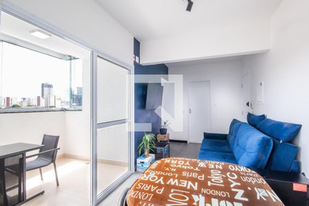 Sala de apartamento para alugar com 1 quarto, 39m² em Vila Osasco, Osasco