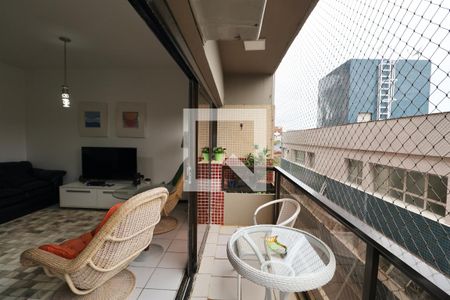 Varanda de apartamento para alugar com 5 quartos, 200m² em Jardim Praiano, Guarujá