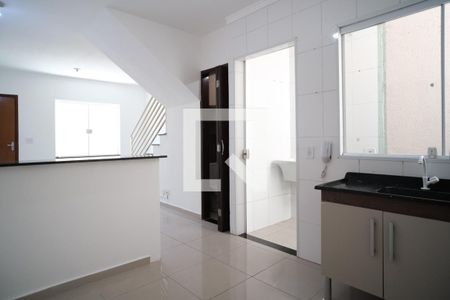 Sala/Cozinha de casa de condomínio à venda com 2 quartos, 121m² em Parque Boturussu, São Paulo