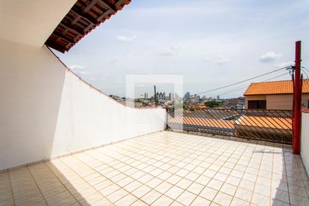 Varanda do quarto 1 de casa à venda com 3 quartos, 204m² em Vila Linda, Santo André