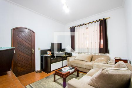 Sala de casa à venda com 3 quartos, 204m² em Vila Linda, Santo André