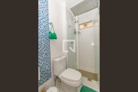 Banheiro da Suíte  de apartamento à venda com 3 quartos, 87m² em Cambuí, Campinas