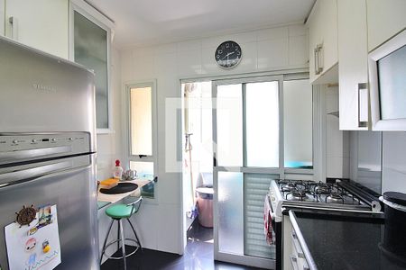 Cozinha de apartamento à venda com 3 quartos, 96m² em Vila Margarida, São Bernardo do Campo