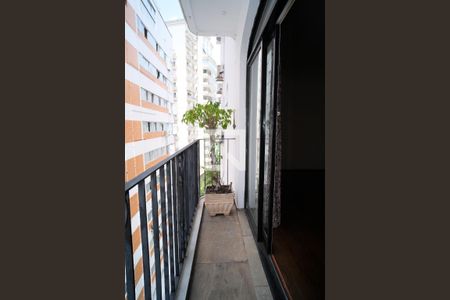 Varanda da Sala de apartamento à venda com 3 quartos, 160m² em Cerqueira César, São Paulo
