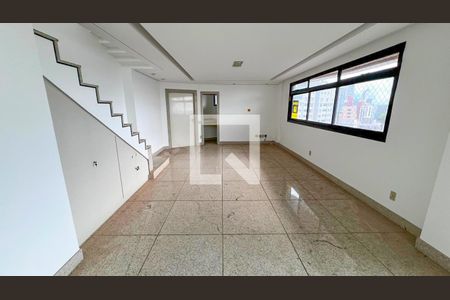 Sala de apartamento à venda com 3 quartos, 344m² em Belvedere, Belo Horizonte