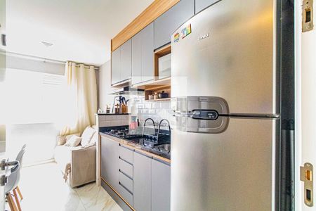 Cozinha de apartamento à venda com 2 quartos, 33m² em Jardim Celeste, São Paulo