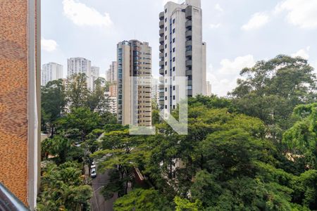 Vista da Varanda da Sala de apartamento à venda com 3 quartos, 115m² em Vila Andrade, São Paulo
