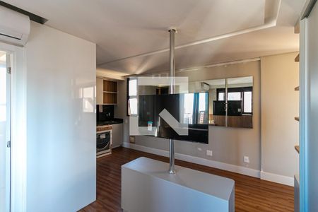 Sala  de apartamento para alugar com 1 quarto, 50m² em Funcionários, Belo Horizonte