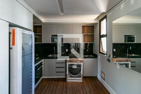 Cozinha  de apartamento para alugar com 1 quarto, 50m² em Funcionários, Belo Horizonte