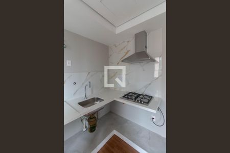 Cozinha e Área de Serviço de apartamento para alugar com 1 quarto, 50m² em Funcionários, Belo Horizonte