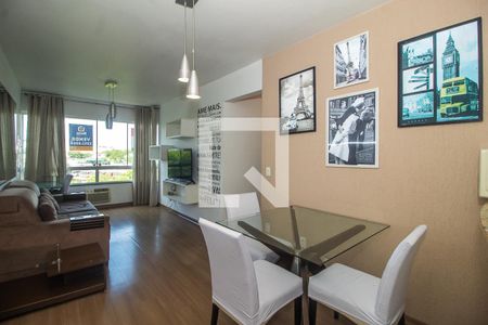 Sala de apartamento à venda com 3 quartos, 67m² em Nonoai, Porto Alegre