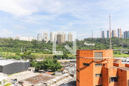 Sala de apartamento para alugar com 1 quarto, 27m² em Jardim Caravelas, São Paulo