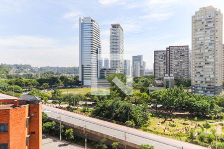 Sala de apartamento para alugar com 1 quarto, 27m² em Jardim Caravelas, São Paulo