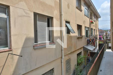 Vista da Sala de apartamento para alugar com 1 quarto, 55m² em Boqueirão, Santos