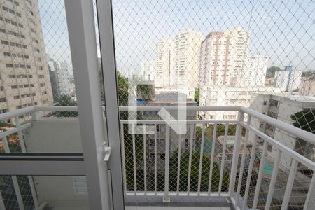 Varanda da Sala de apartamento à venda com 2 quartos, 37m² em Campo Grande, São Paulo