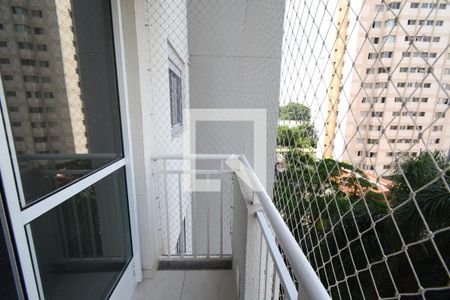 Varanda da Sala de apartamento à venda com 2 quartos, 37m² em Campo Grande, São Paulo