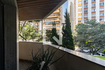 Varanda da Sala de apartamento à venda com 4 quartos, 186m² em Aclimação, São Paulo