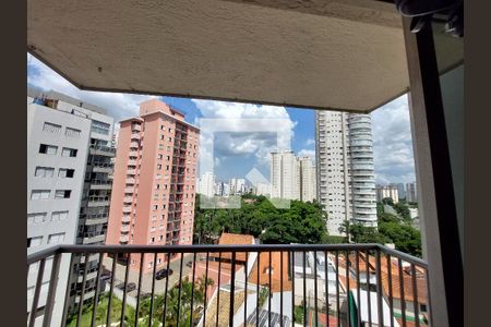 Sacada de apartamento à venda com 2 quartos, 76m² em Santo Amaro, São Paulo
