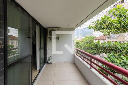 Varanda da Sala de apartamento à venda com 2 quartos, 89m² em Grajaú, Rio de Janeiro