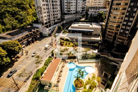 Varanda - Vista de apartamento à venda com 3 quartos, 95m² em Sion, Belo Horizonte