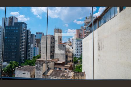 Varanda de kitnet/studio para alugar com 1 quarto, 31m² em Vila Buarque, São Paulo