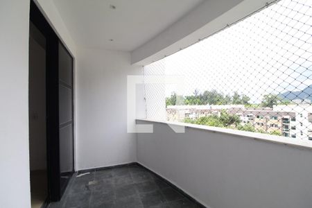 Varanda da Sala de apartamento à venda com 3 quartos, 60m² em Jacarepaguá, Rio de Janeiro