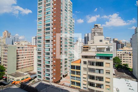 Vista da Sala/Quarto de kitnet/studio para alugar com 1 quarto, 36m² em Bela Vista, São Paulo