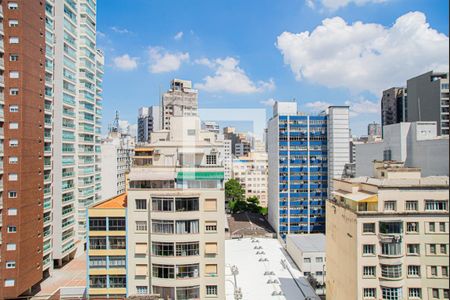 Vista da Sala/Quarto de kitnet/studio para alugar com 1 quarto, 36m² em Bela Vista, São Paulo