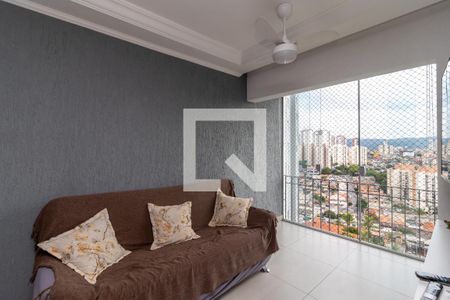 Sala de Estar de apartamento para alugar com 2 quartos, 65m² em Vila Celeste, São Paulo