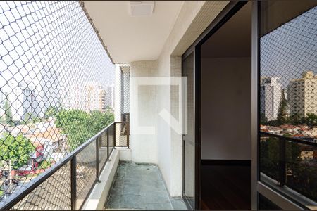 Varanda da Sala de apartamento para alugar com 3 quartos, 153m² em Vila Clementino, São Paulo