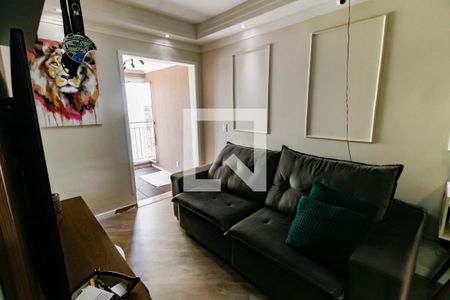 Sala de apartamento à venda com 2 quartos, 57m² em Parque Taboão, Taboão da Serra