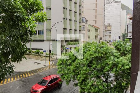 Vista da Sala de apartamento à venda com 1 quarto, 35m² em Copacabana, Rio de Janeiro
