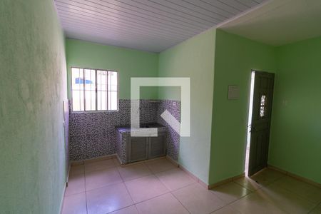 Sala/Cozinha de casa para alugar com 1 quarto, 35m² em Jardim Gonzaga, São Paulo