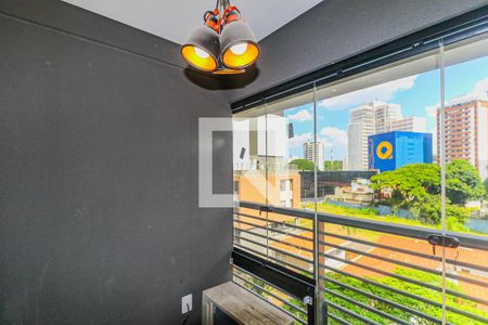 Varanda de kitnet/studio para alugar com 1 quarto, 26m² em Jardim das Acacias, São Paulo