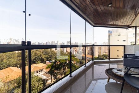 Varanda da Sala de apartamento à venda com 4 quartos, 250m² em Cambuci, São Paulo