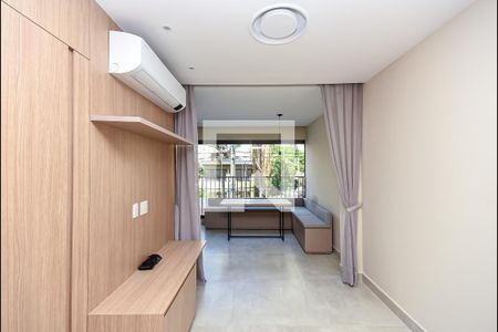Sala  de apartamento para alugar com 1 quarto, 44m² em Paraíso, São Paulo