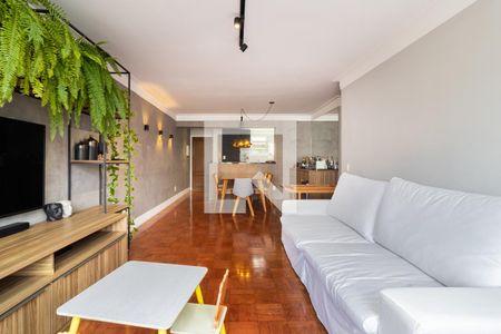 Sala de apartamento à venda com 3 quartos, 122m² em Jardim Europa, São Paulo